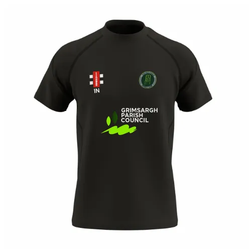 gray-nicolls-grimsargh-cricket-club-senior-gts-t-shirt-manica-corta-nero image 1