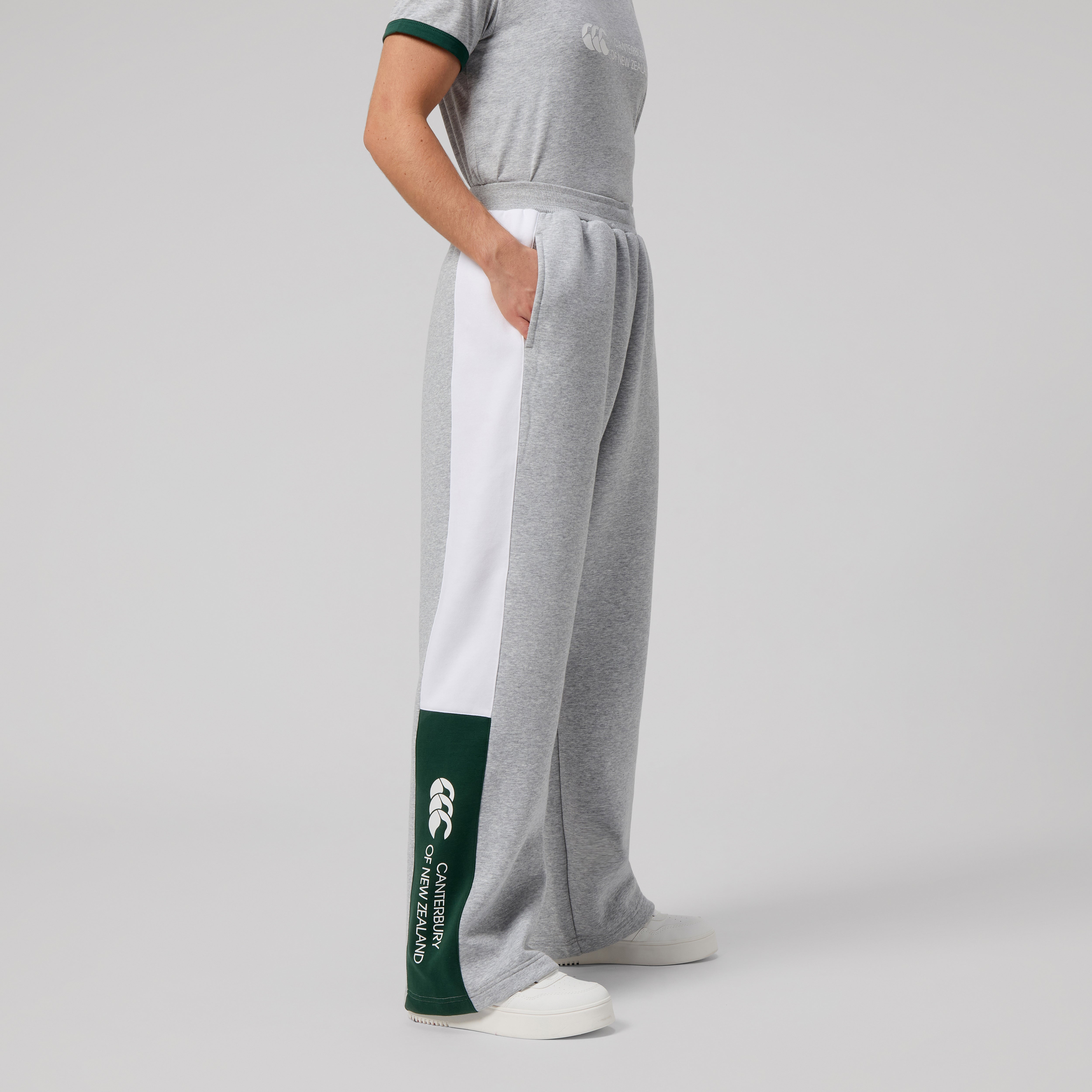 canterbury-legends-pantaloni-tuta-donna-grigio-marl image 3