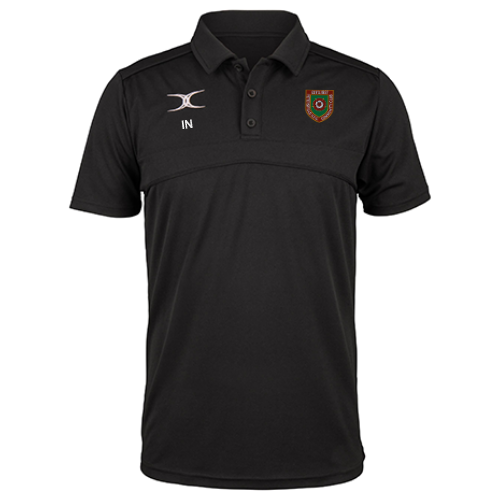 gilbert-rugby-petersfield-rfc-photon-ii-polo-junior-nero-manica-corta image 1