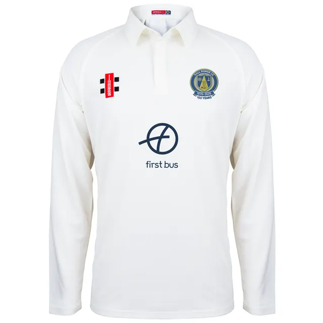 gray-nicolls-hall-bower-cc-senior-matrix-v2-maglia-l-s-ivory image 1