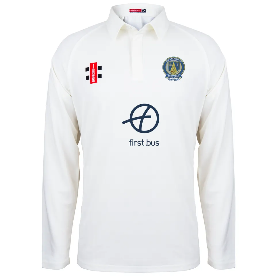 gray-nicolls-hall-bower-cc-matrix-v2-maglia-manica-lunga-junior-avorio image 1