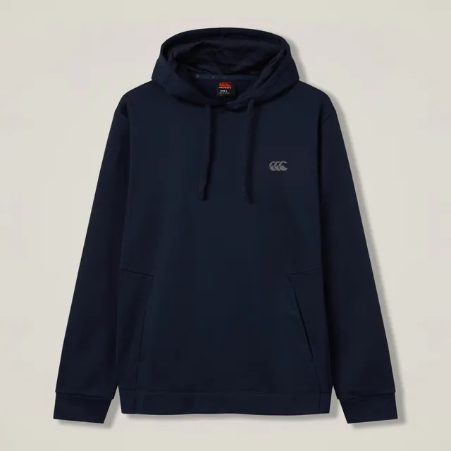 canterbury-tempo-felpa-con-cappuccio-training-uomo-blu-navy image 1