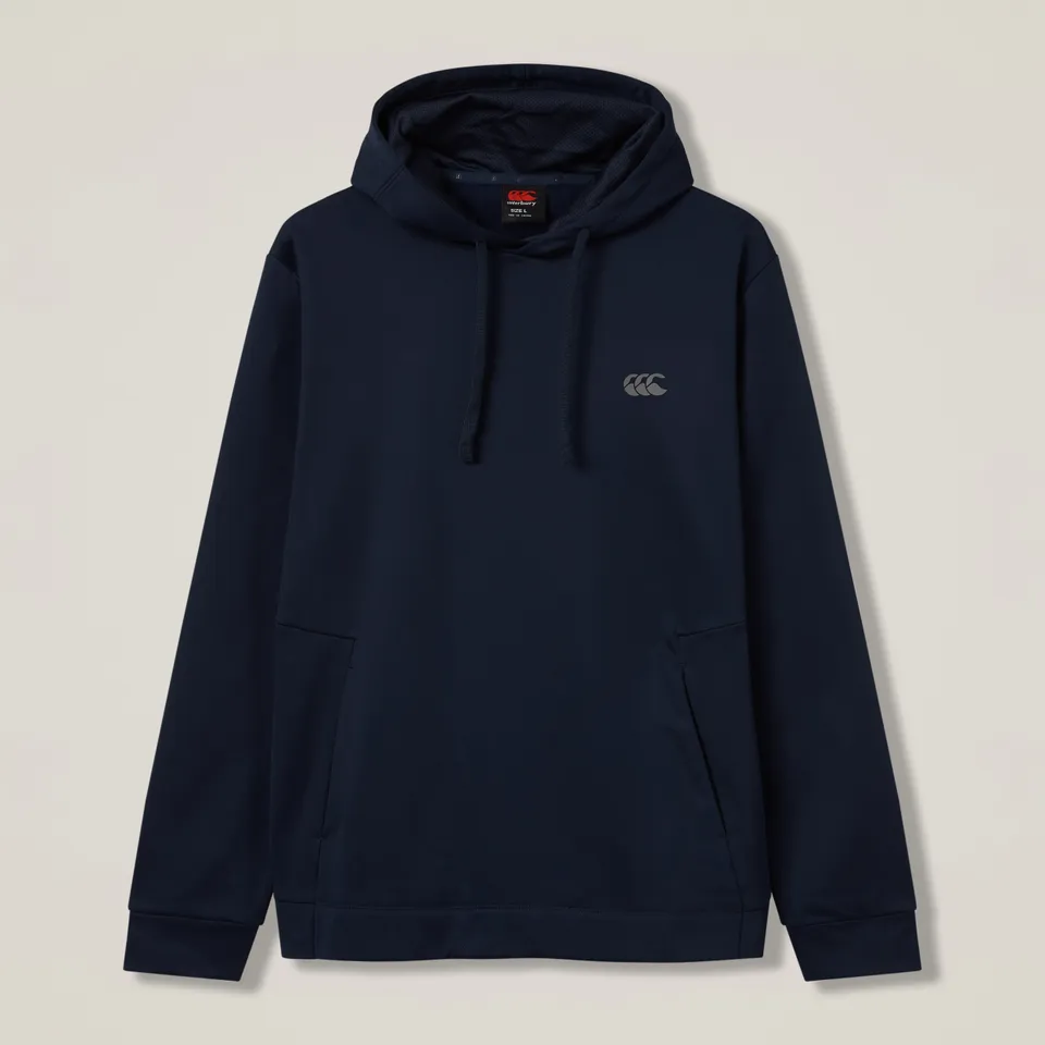 canterbury-tempo-felpa-con-cappuccio-training-uomo-blu-navy image 1