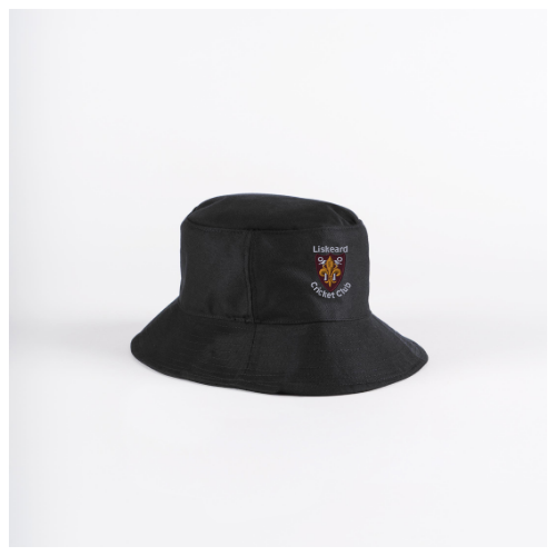 gray-nicolls-liskeard-cc-cappello-bucket-cricket-senior-nero image 1