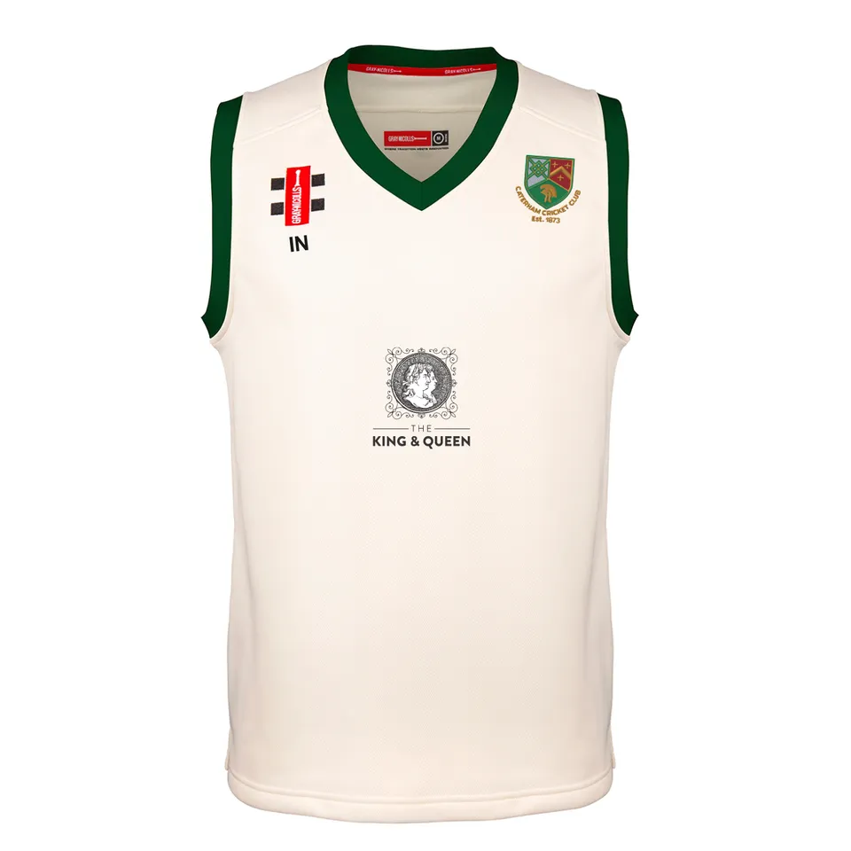 gray-nicolls-caterham-cc-pro-performance-slipover-match-adulto-avorio-verde image 1