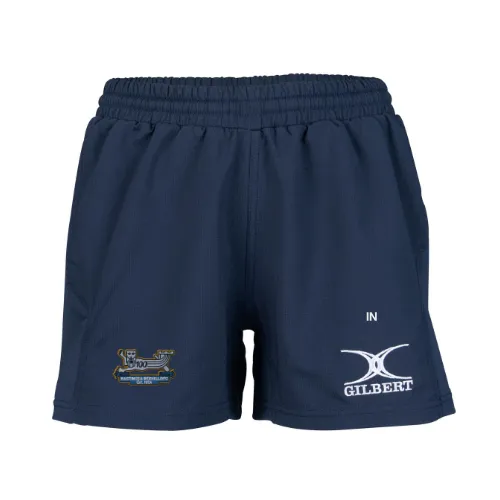 gilbert-rugby-hastings-bexhill-rfc-donna-pantaloncini-elite-blu-navy-scuro image 1