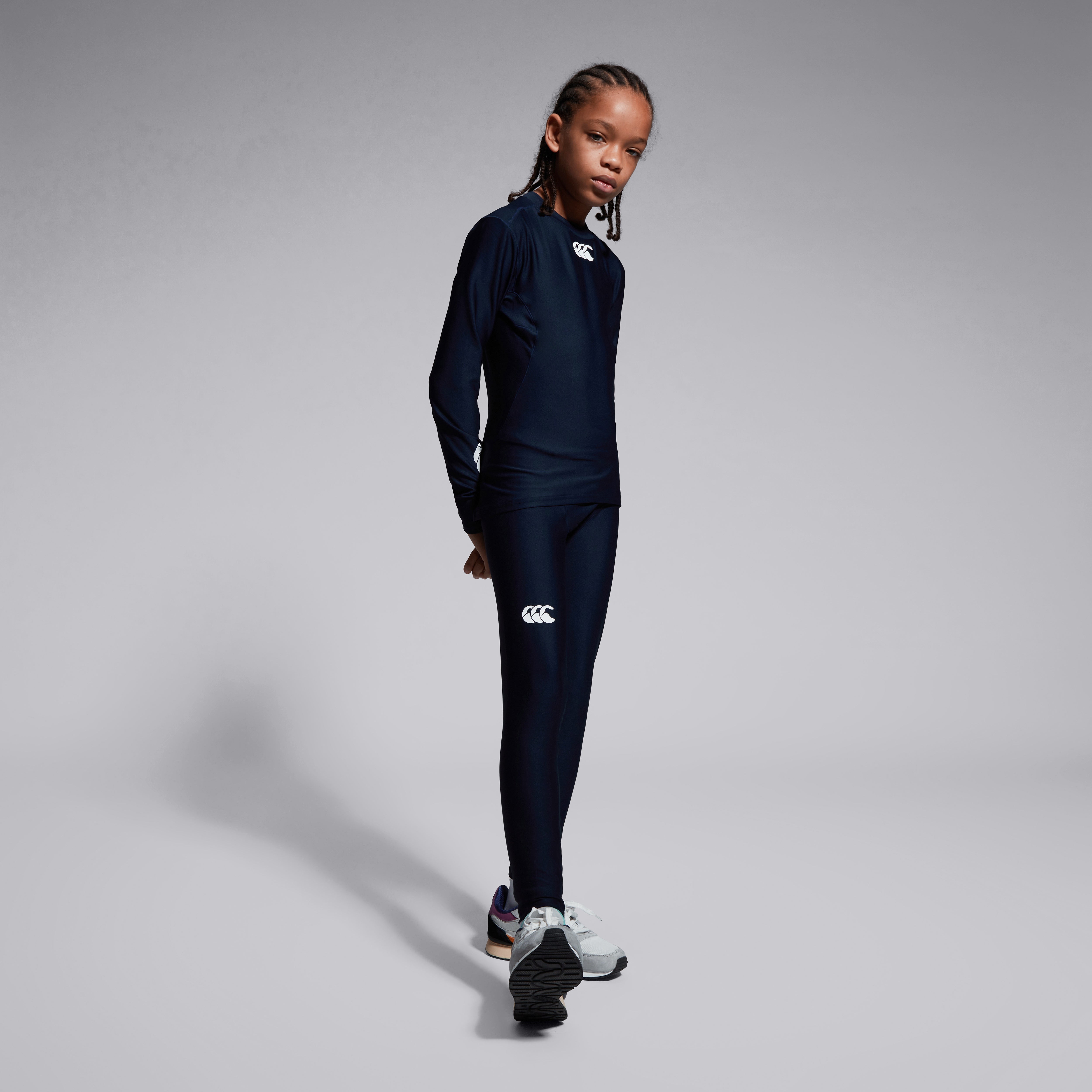 canterbury-thermoreg-leggings-termici-junior-unisex-blu-navy image 1