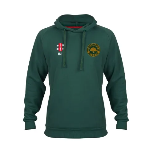 gray-nicolls-velocity-felpa-cappuccio-broadstone-cc-junior-verde image 1