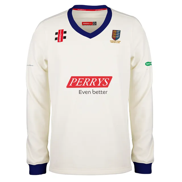 gray-nicolls-sandwich-town-cc-pro-performance-maglione-match-adulto-avorio-navy image 1