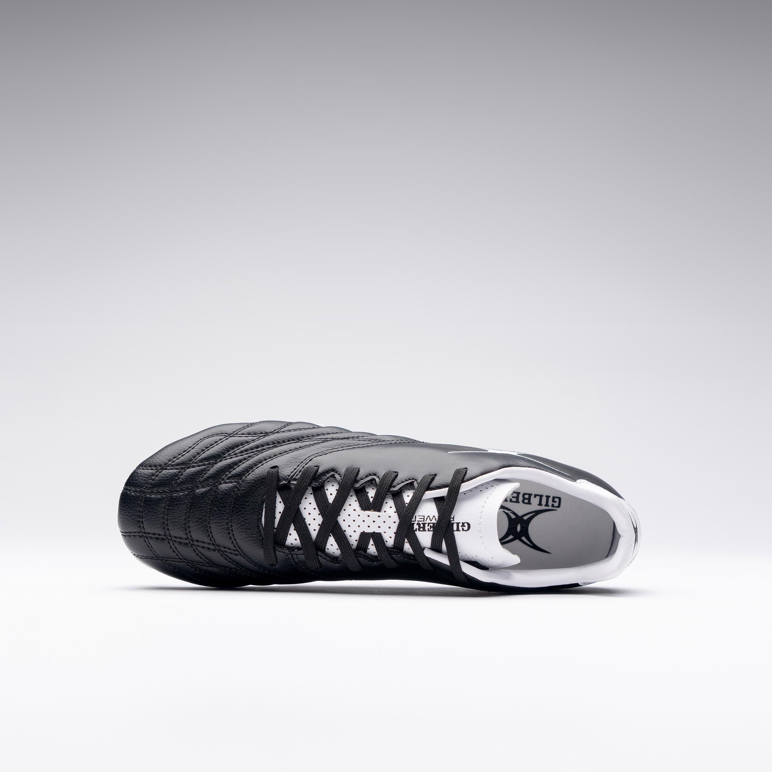 gilbert-rugby-sidestep-icon-8s-scarpe-rugby-senior-nero-bianco image 3