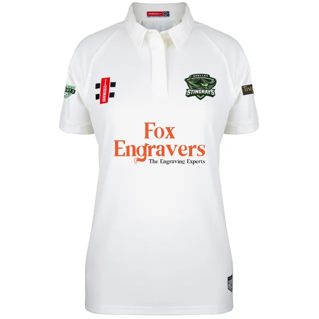 gray-nicolls-matrix-v2-maglia-cricket-manica-corta-donna-shelley-cricket-club-av image 1
