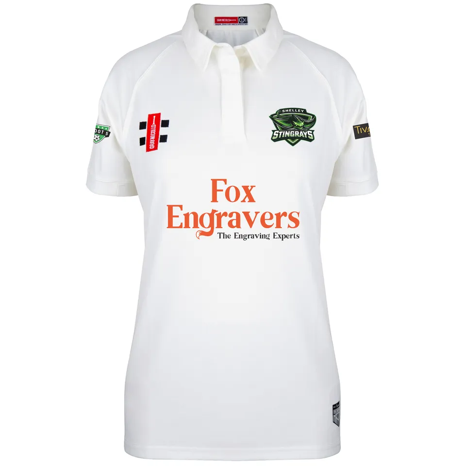 gray-nicolls-matrix-v2-maglia-cricket-manica-corta-donna-shelley-cricket-club-av image 1