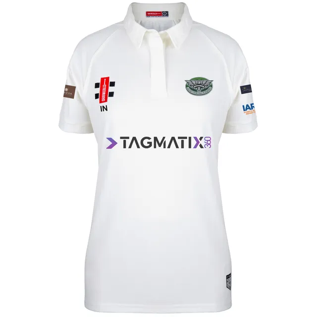 gray-nicolls-ipscol-cc-matrix-v2-maglia-cricket-donna-manica-corta-avorio image 1
