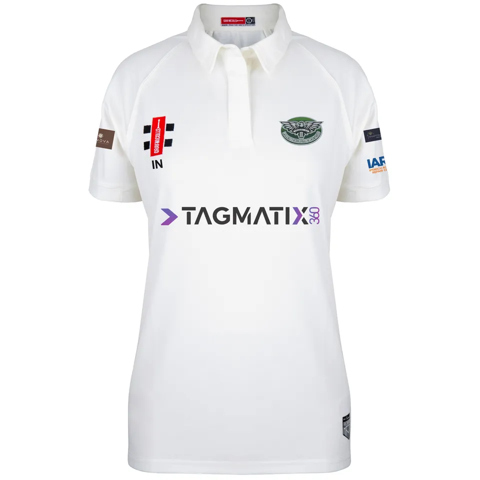 gray-nicolls-ipscol-cc-matrix-v2-maglia-cricket-donna-manica-corta-avorio image 1