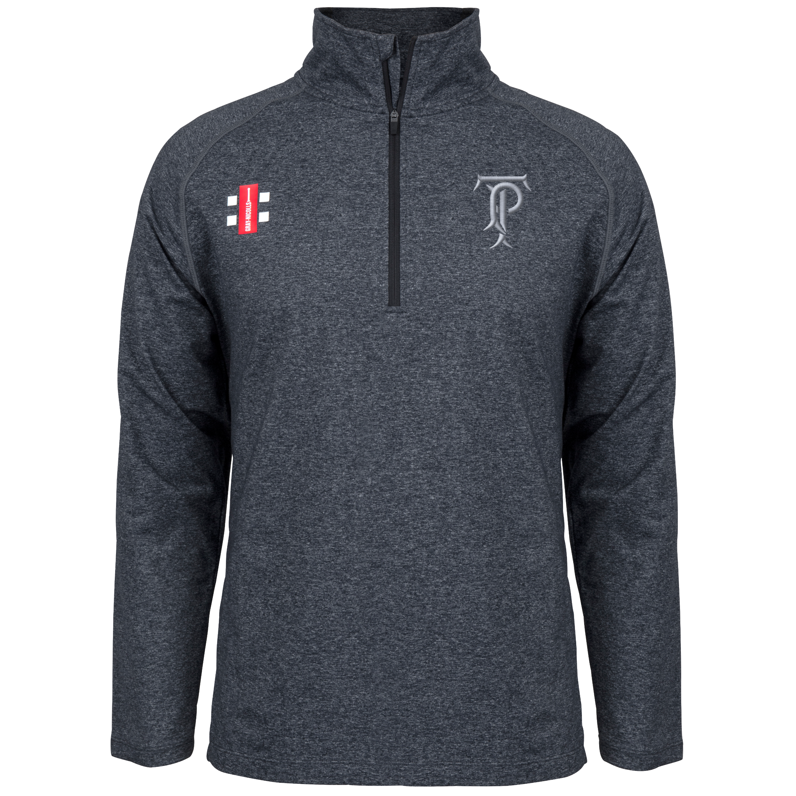 gray-nicolls-velocity-mid-layer-tendring-park-cc-senior-nero-con-zip image 1