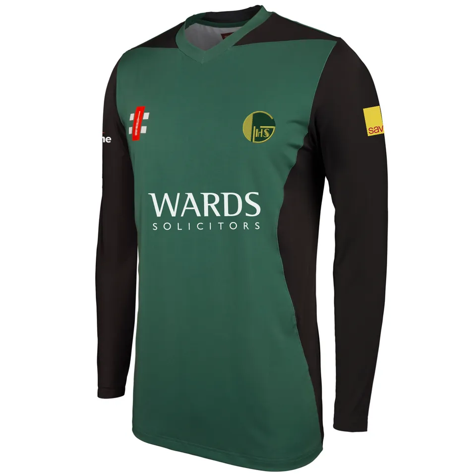 gray-nicolls-golden-hill-cc-pro-performance-maglia-cricket-t20-manica-lunga-seni image 1
