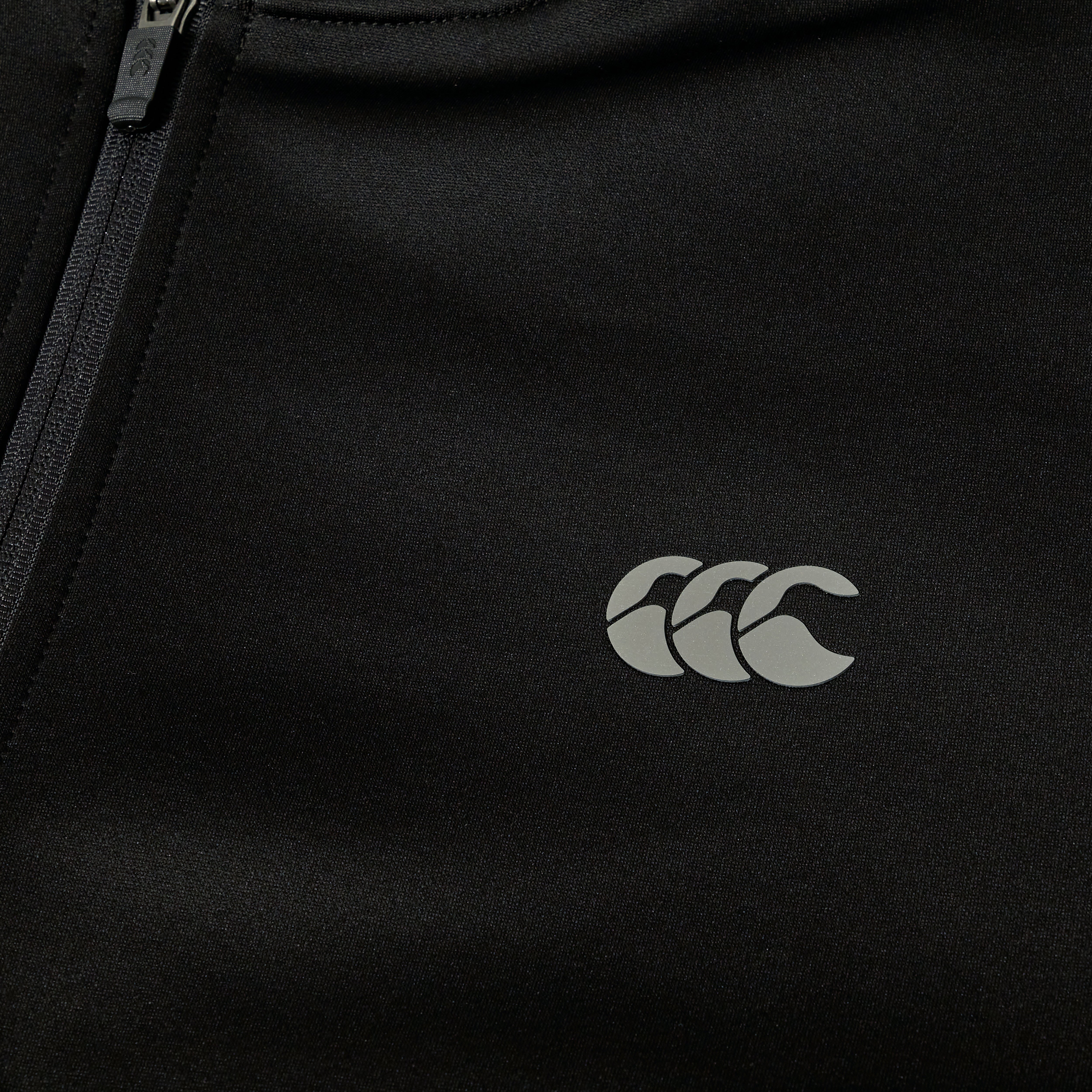 canterbury-tempo-felpa-con-cappuccio-full-zip-uomo-nero image 4