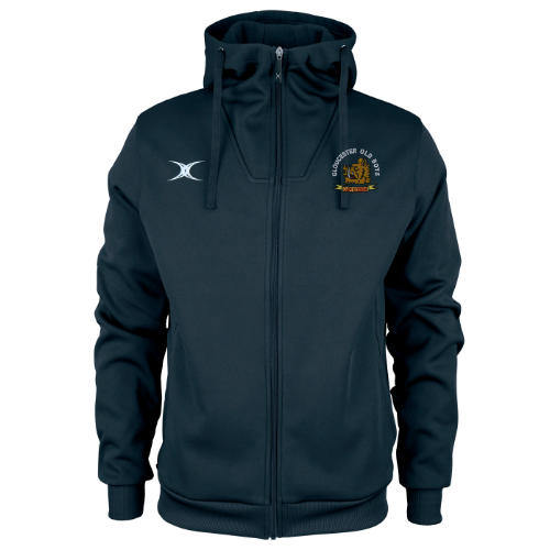 gilbert-rugby-gloucester-old-boys-rfc-senior-felpa-pro-hoody-blu-navy-scuro image 1