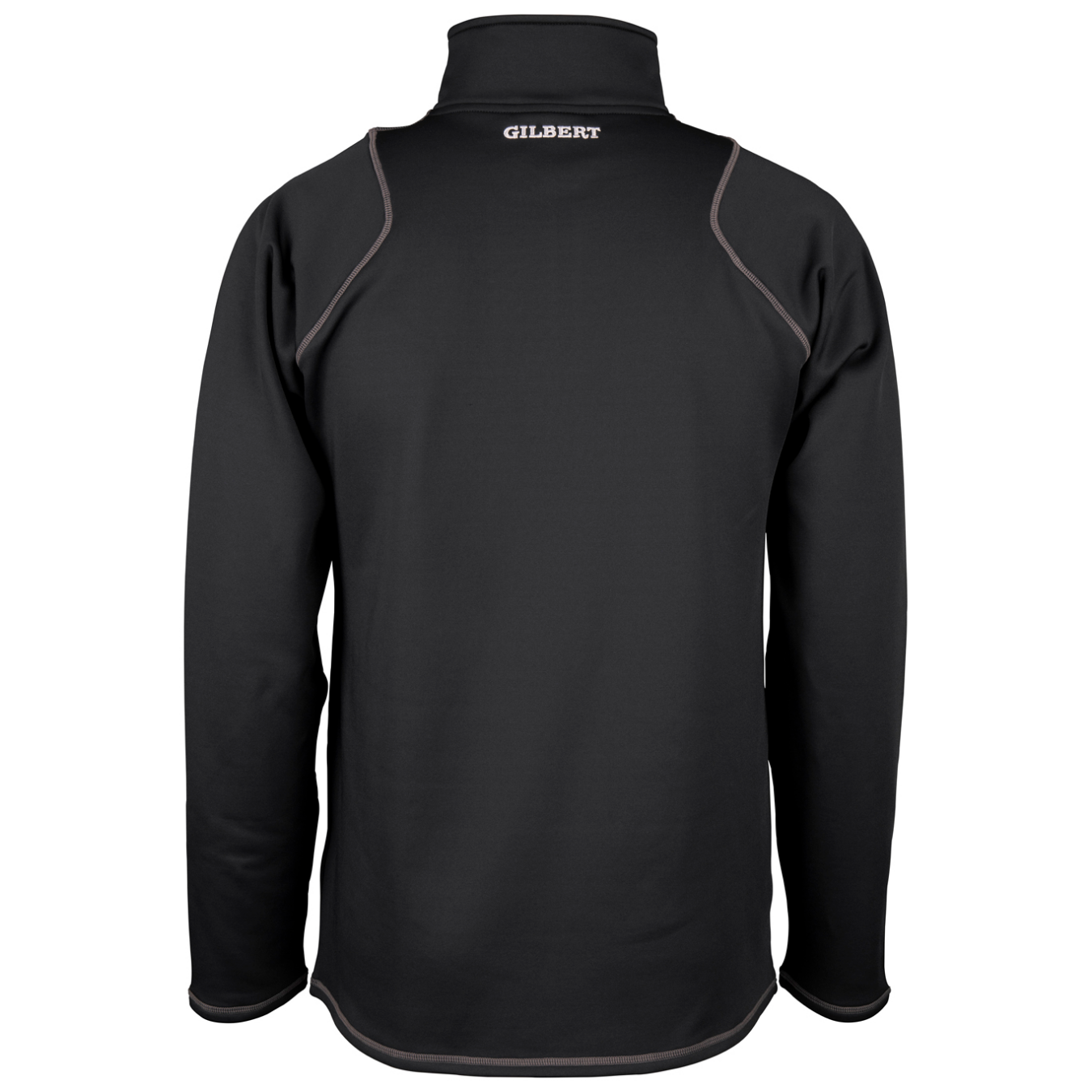 gilbert-rugby-celtic-rail-rfc-senior-quest-pile-uomo-1-4-zip-nero image 2