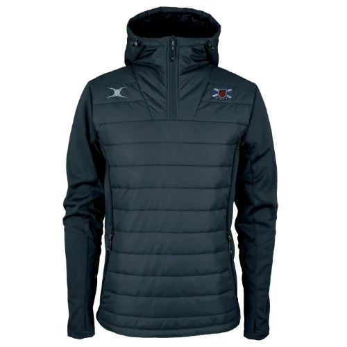 gilbert-rugby-murrayfield-wanderers-fc-pro-giacca-1-4-zip-adulto-blu-navy image 1