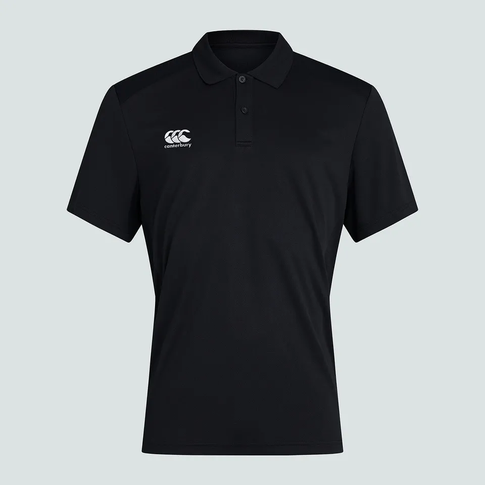 canterbury-club-dry-polo-uomo-polo-rugby-nera image 1