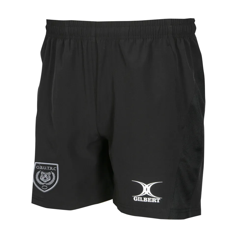 gilbert-rugby-oxford-brooks-university-trc-senior-pantaloncini-leisure-nero image 1