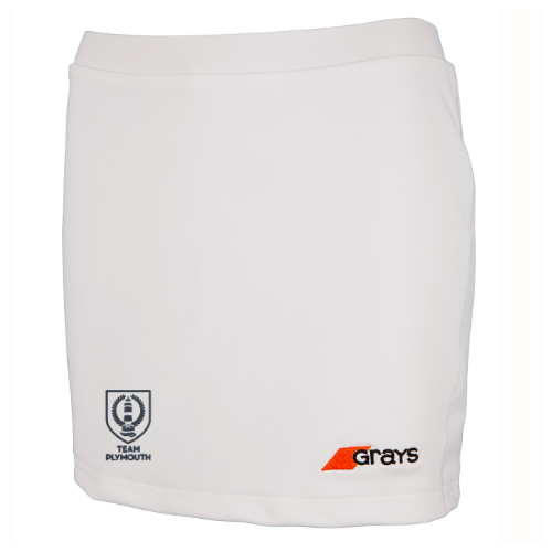 grays-plymouth-hc-apex-skort-bambina-bianco image 1