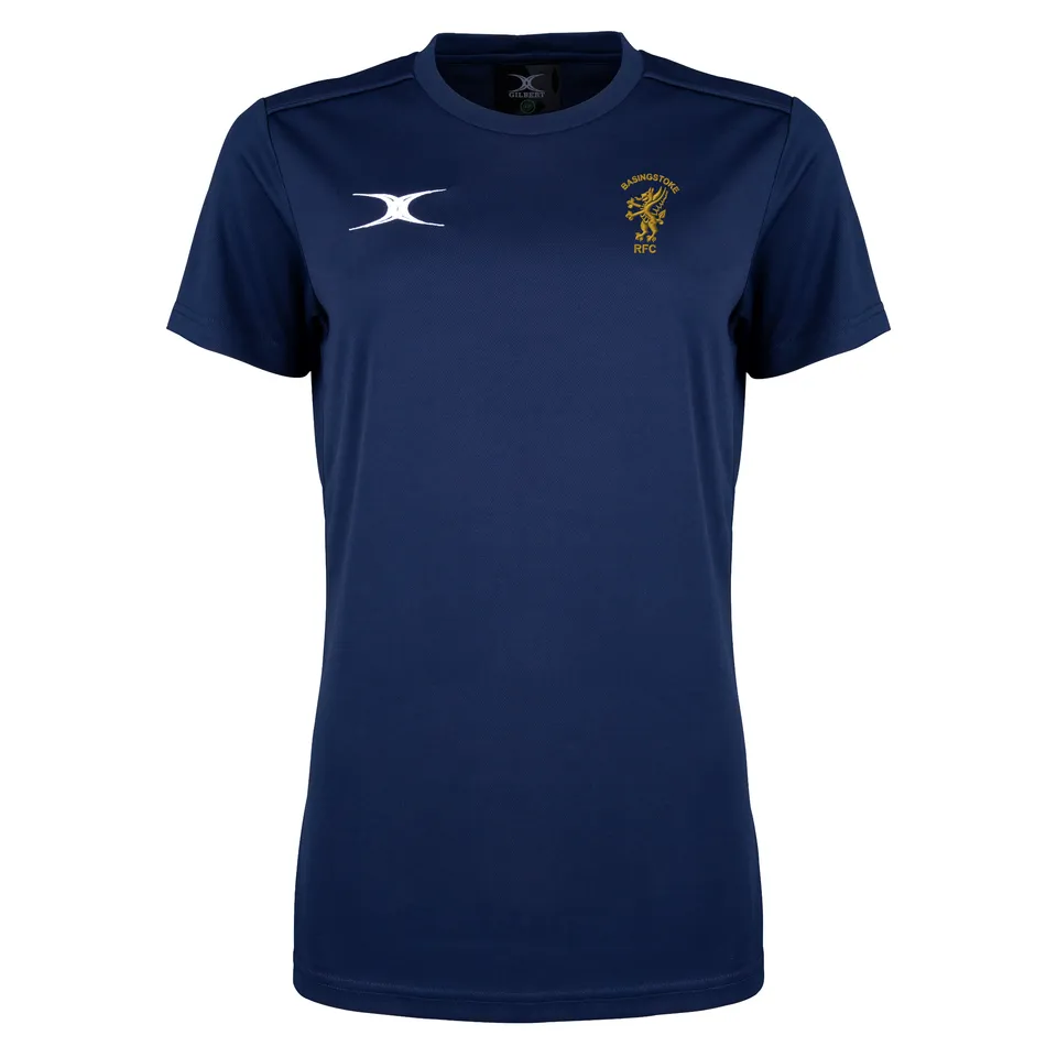 gilbert-rugby-basingstoke-rfc-junior-photon-ii-t-shirt-manica-corta-blu-navy-scu image 1