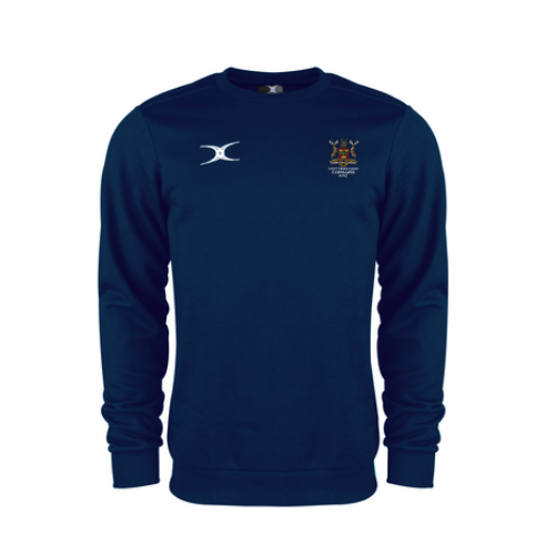 gilbert-rugby-photon-felpa-nottingham-corsairs-rfc-senior-blu-navy-scuro image 1