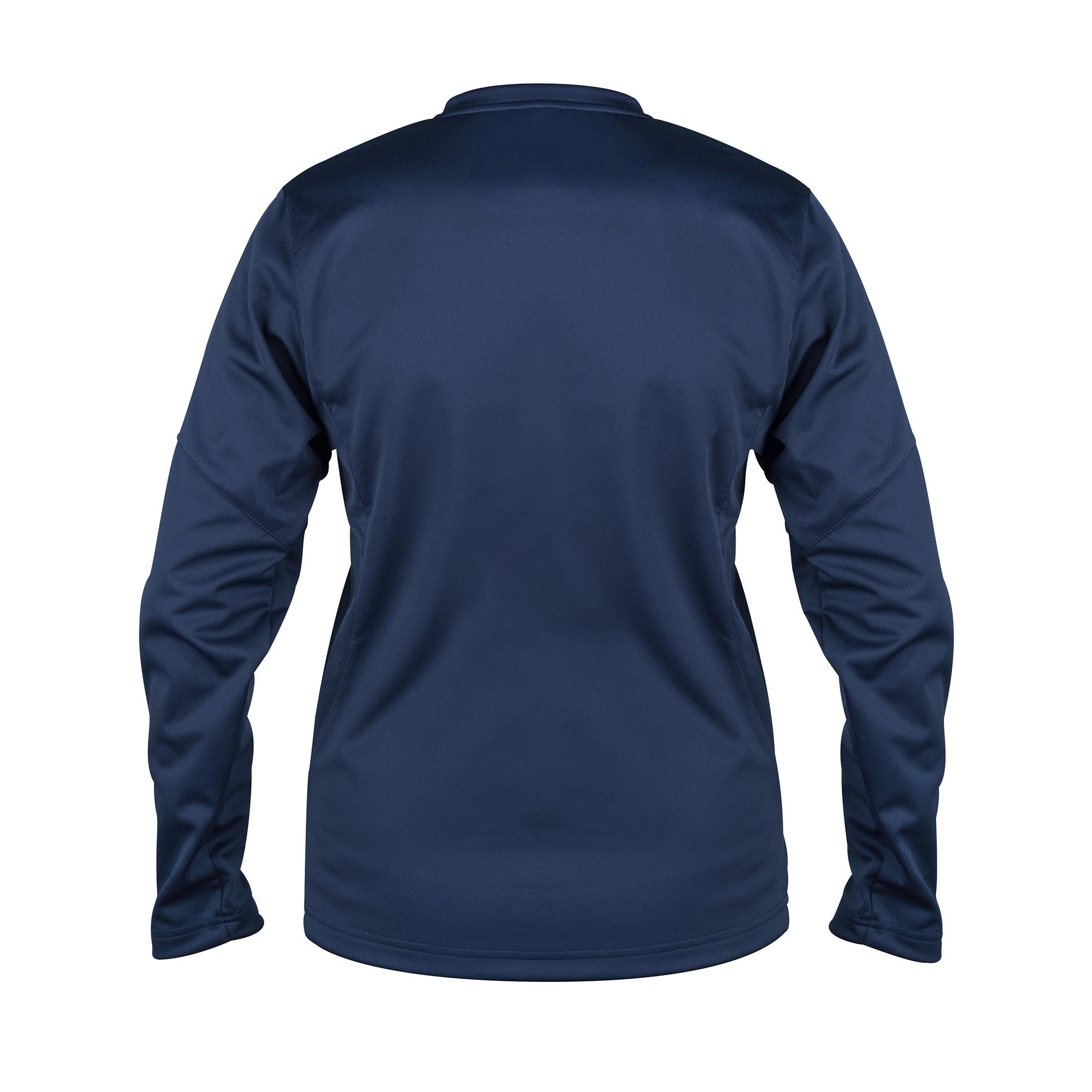gilbert-rugby-pro-warm-up-top-donna-nero-blu-navy image 2
