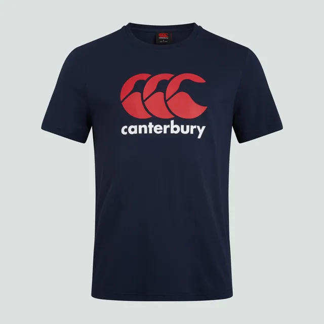 canterbury-ccc-logo-tee-uomo-navy image 1