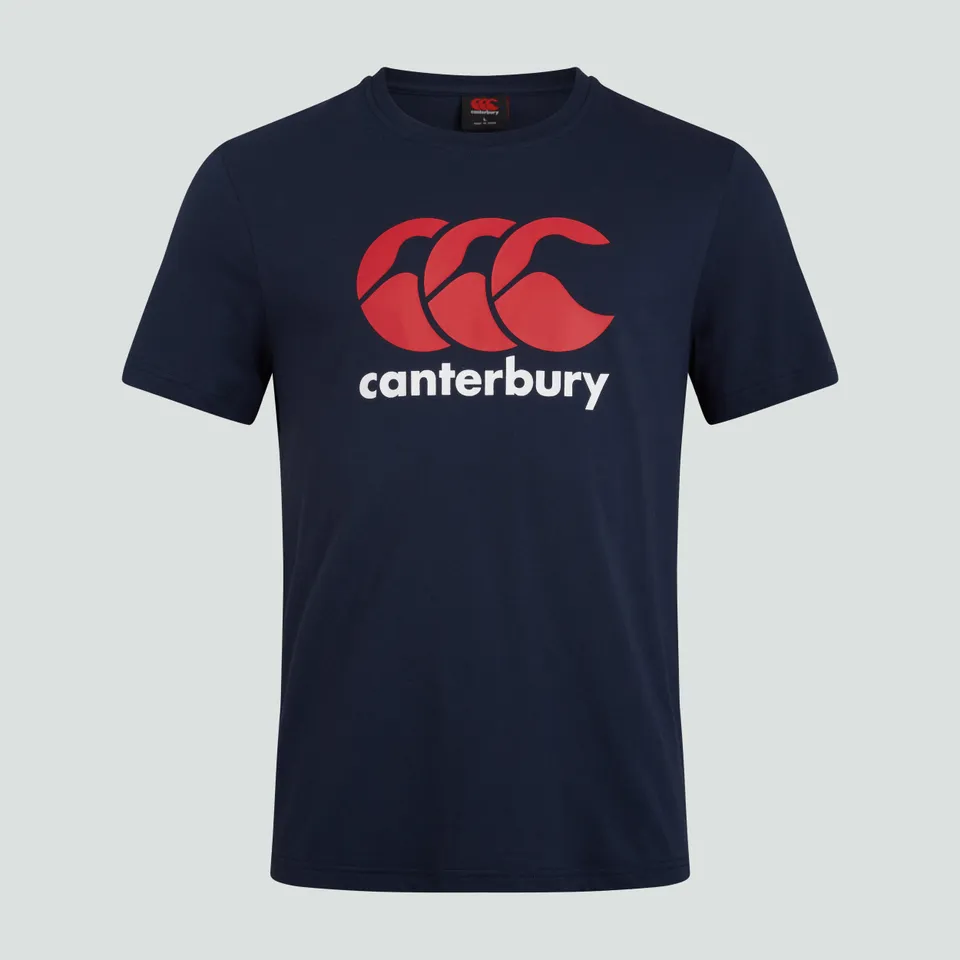 canterbury-ccc-logo-tee-uomo-navy image 1