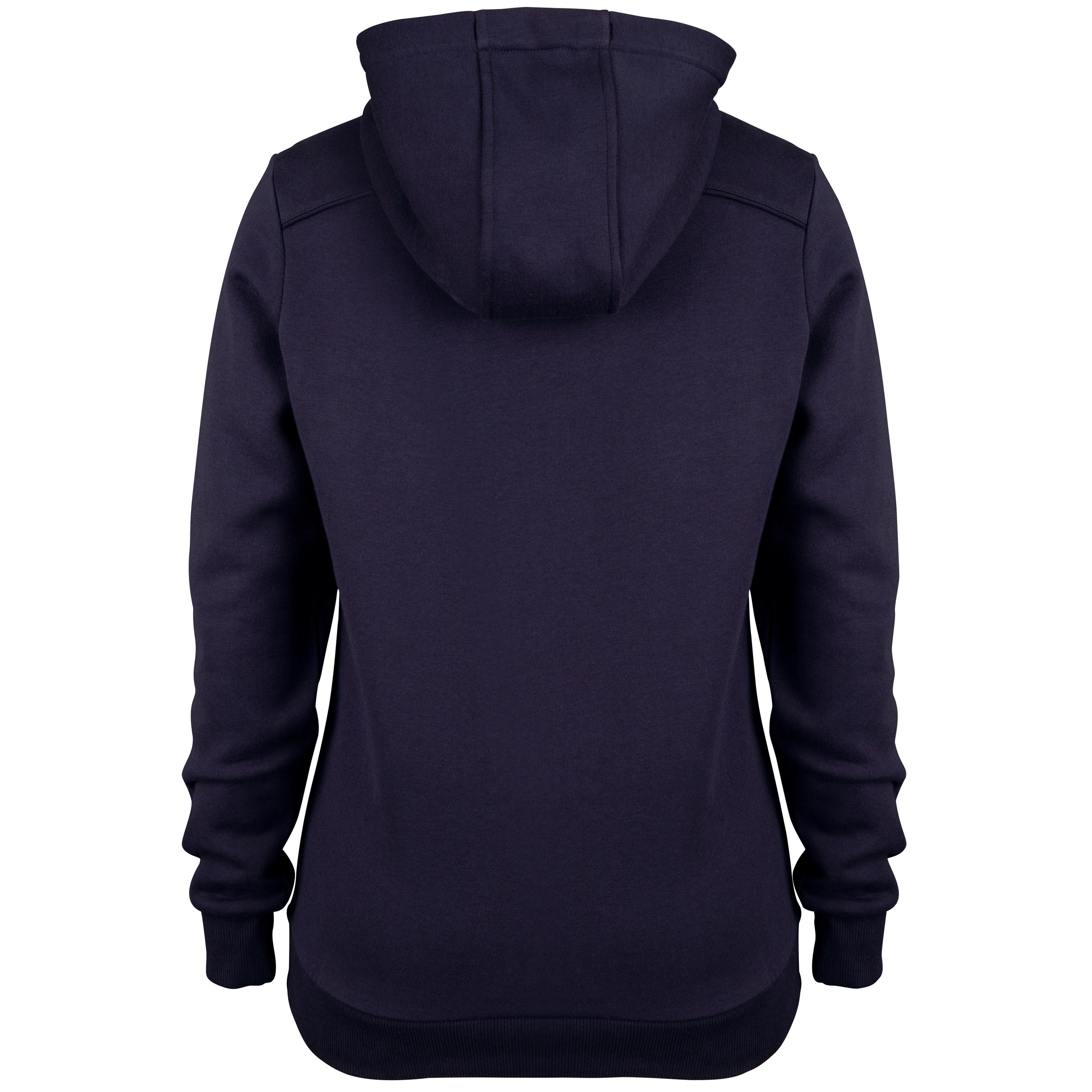 gilbert-rugby-photon-felpa-con-cappuccio-donna-nero-e-blu-navy image 2