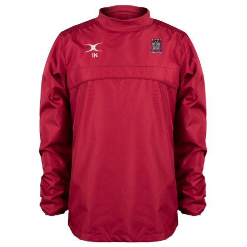 gilbert-rugby-photon-giacca-warm-up-uomo-senior-university-college-rugby-maroon image 1