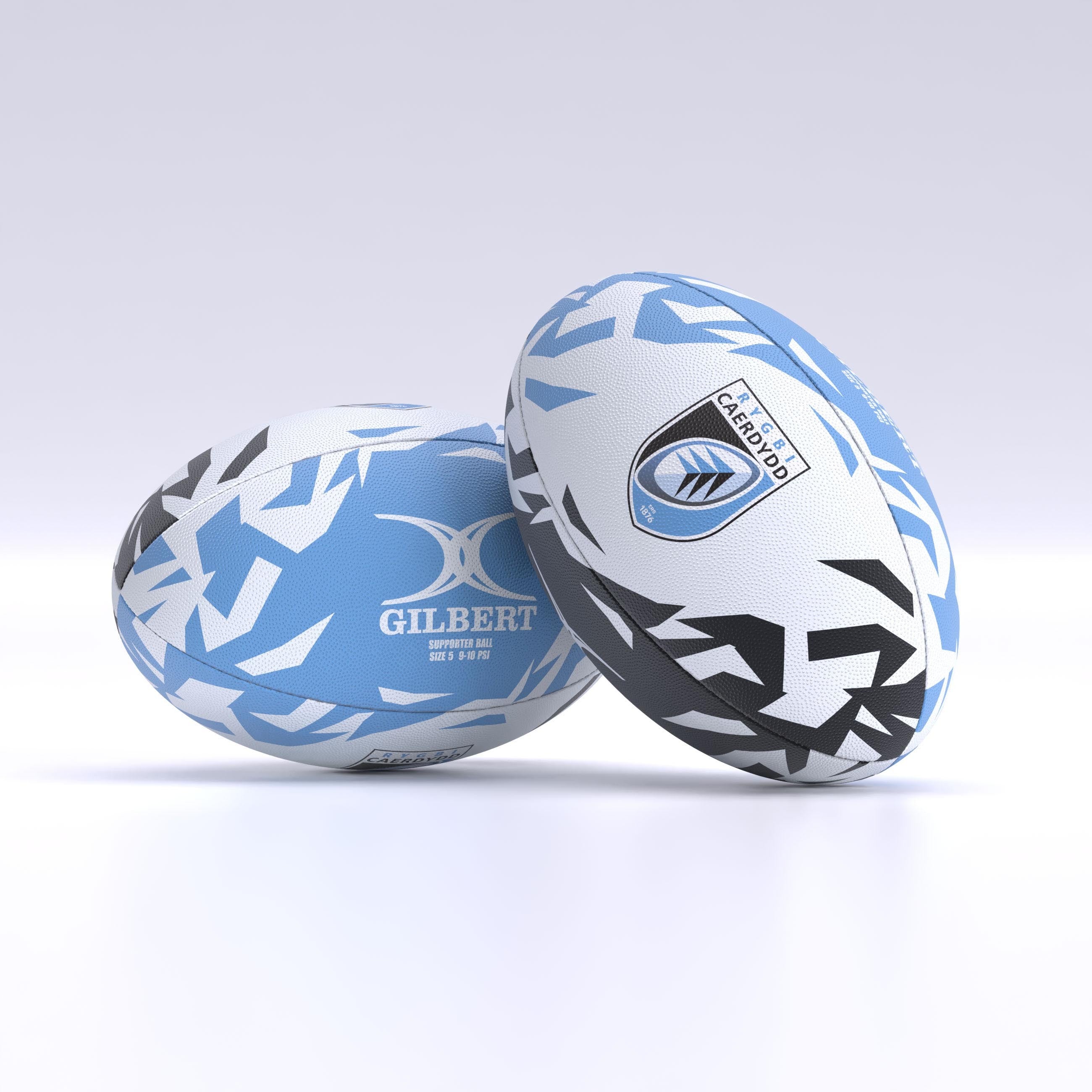 gilbert-rugby-pallone-supporter-cardiff-rugby-misura-4-5 image 1