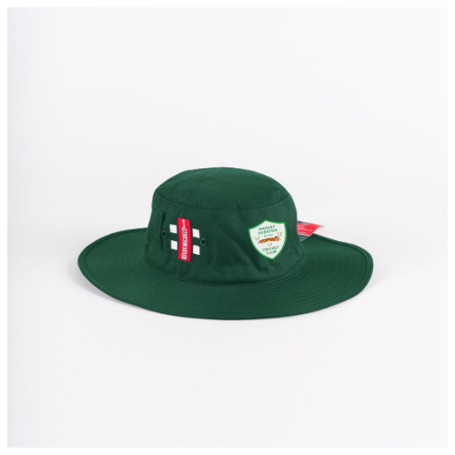 gray-nicolls-market-overton-cc-senior-cappello-da-sole-verde image 1