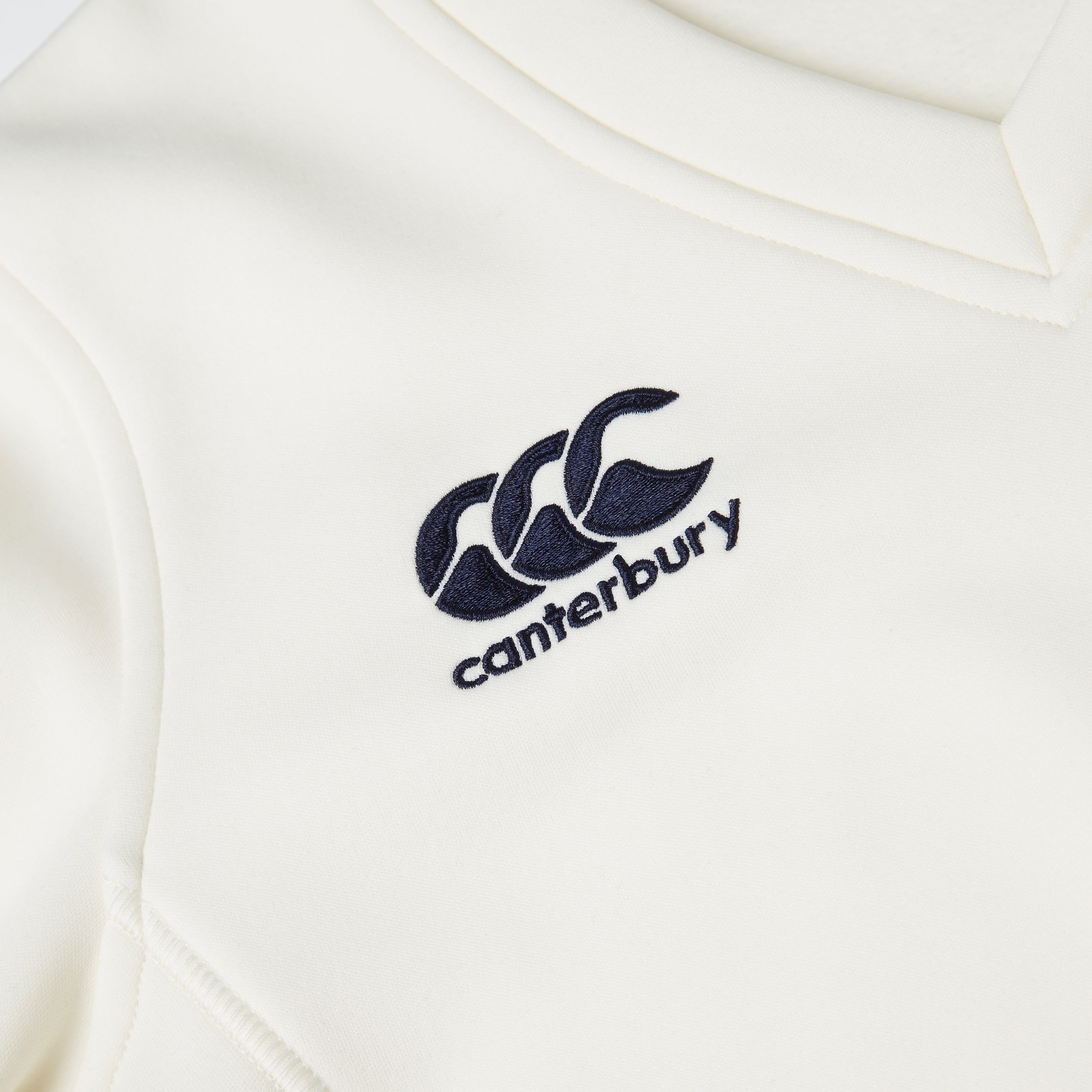 canterbury-classic-maglione-cricket-junior-unisex-bianco-manica-lunga image 3