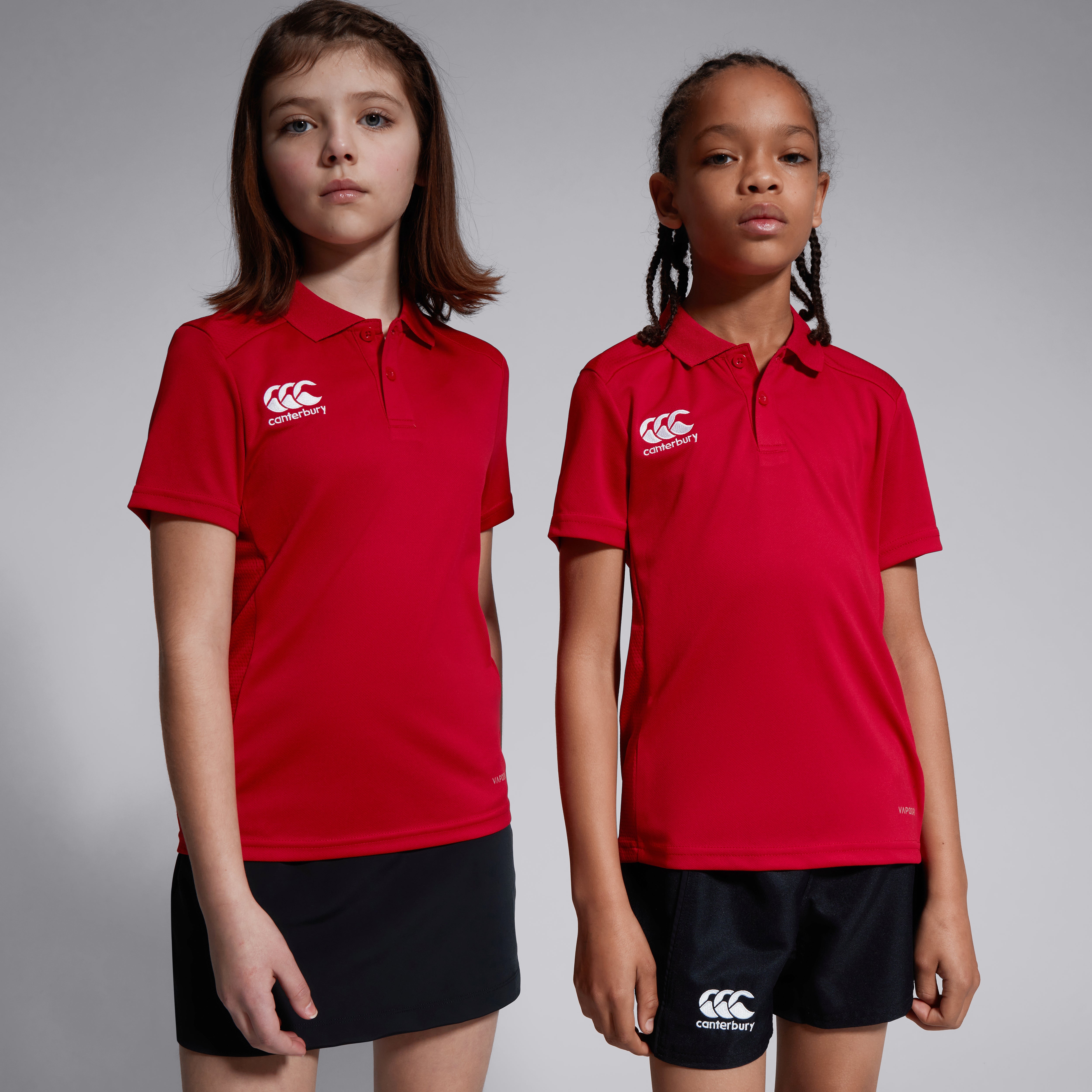 canterbury-club-dry-polo-junior-unisex-rosso image 4