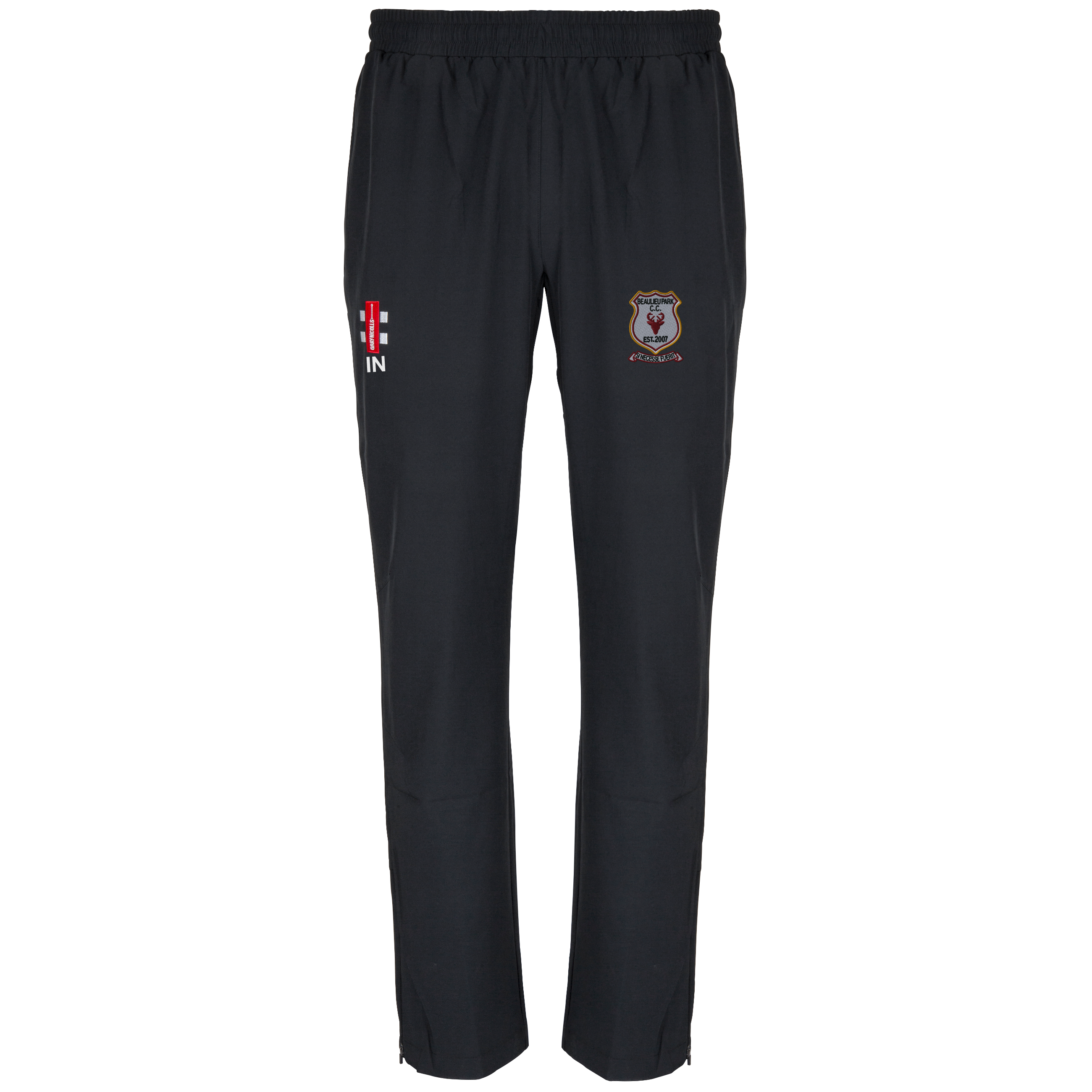 gray-nicolls-beaulieu-park-cc-senior-pantaloni-tuta-velocity-neri image 1