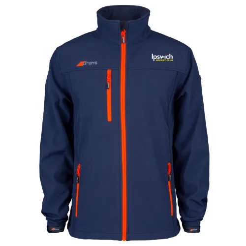grays-radius-soft-shell-jacket-ipswich-hockey-club-adulto-blu-navy-scuro-uomo image 1