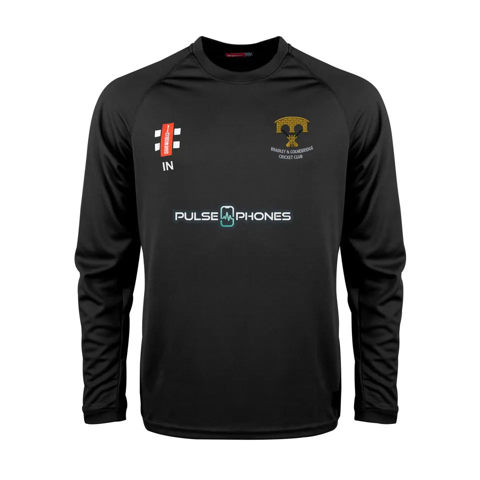 gray-nicolls-matrix-v2-maglia-manica-lunga-senior-bradley-colnebridge-cc-nero image 1
