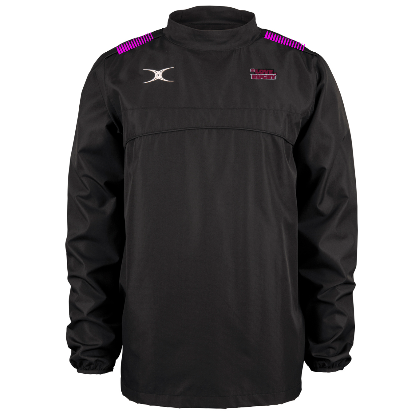 gilbert-rugby-photon-giacca-warm-up-junior-nero image 1