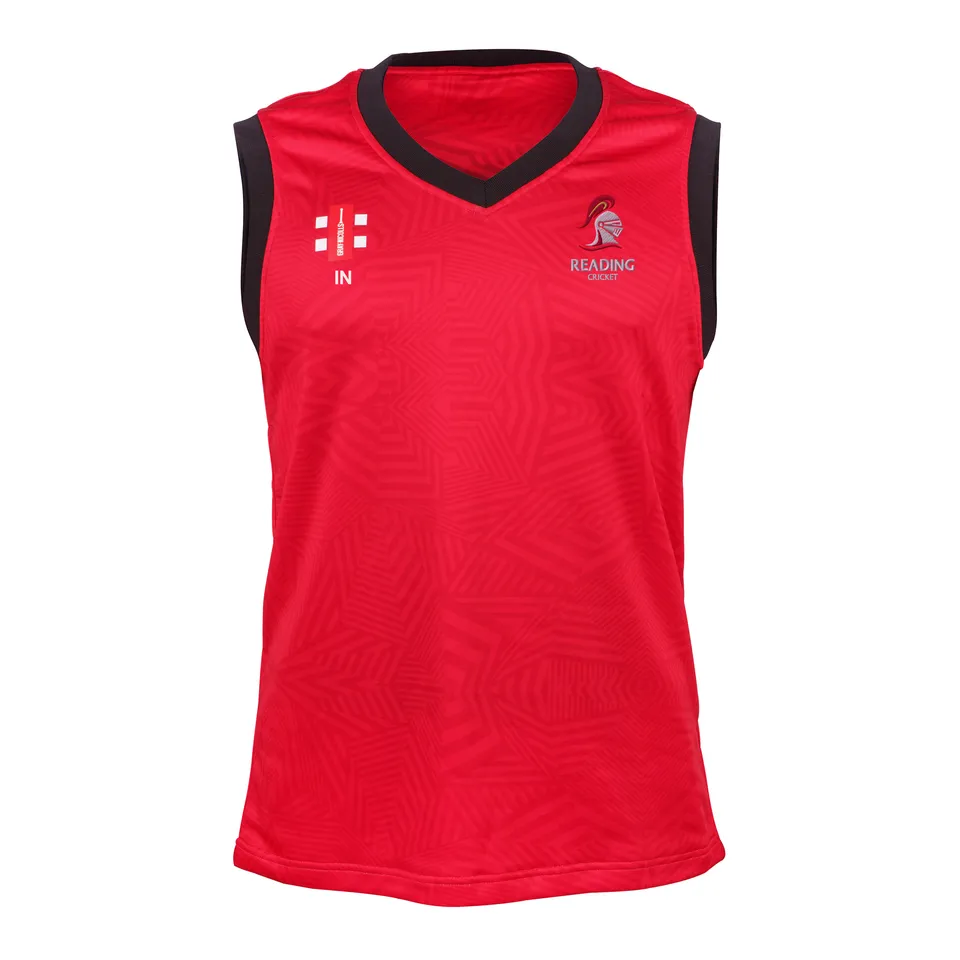 gray-nicolls-pro-t20-slipover-cricket-reading-university-cc-senior-rosso image 1