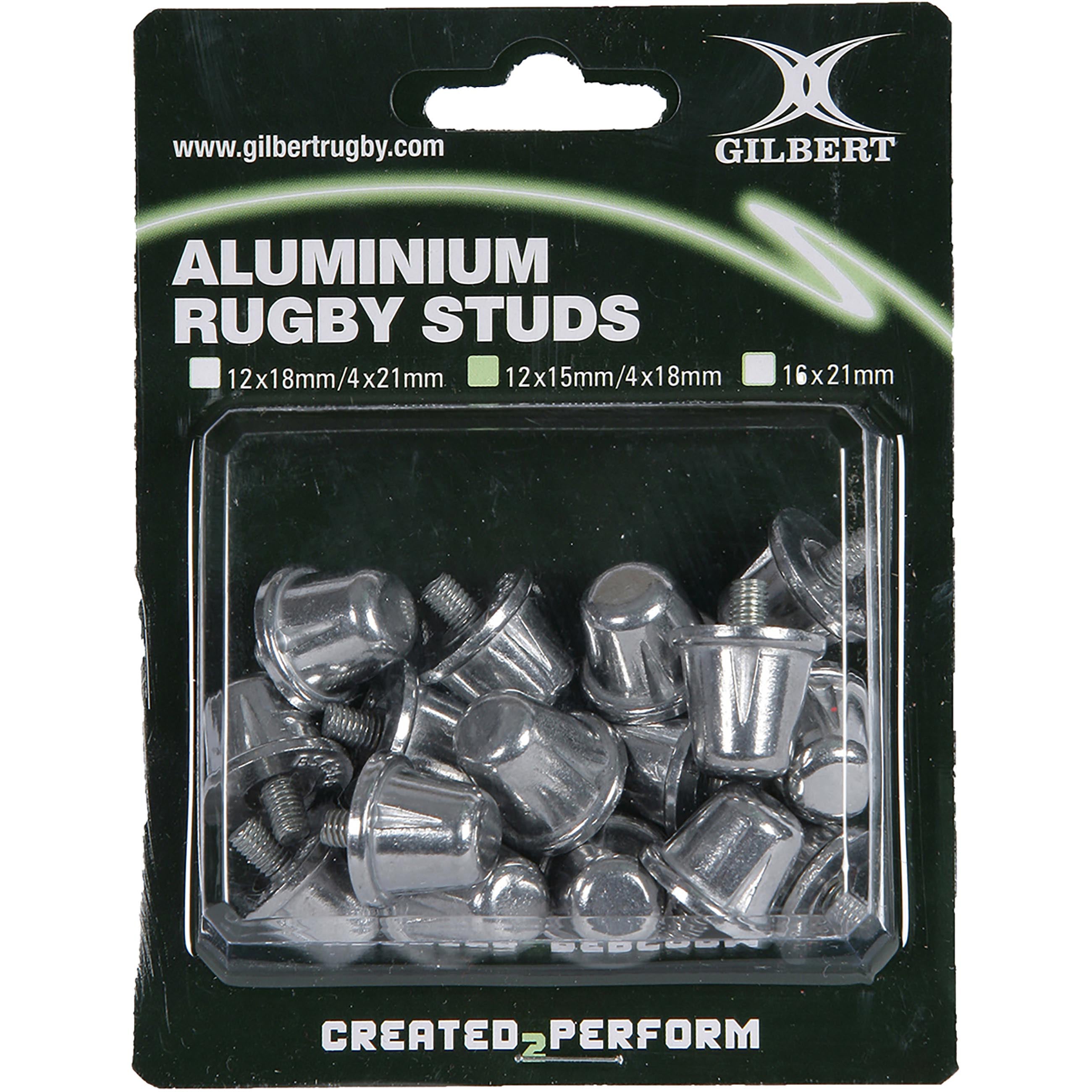 gilbert-rugby-tacchetti-di-sicurezza-in-alluminio-argento-12-pezzi image 1