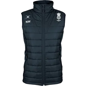 gilbert-rugby-hampshire-referees-pro-gilet-bodywarmer-blu-navy-donna-adulto image 1
