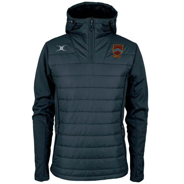 gilbert-rugby-crawley-rfc-senior-pro-active-quarter-zip-jacket-dark-navy image 1
