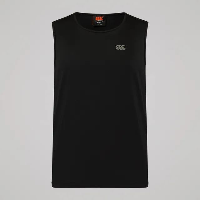 canterbury-tempo-singlet-uomo-canotta-training-nera image 1