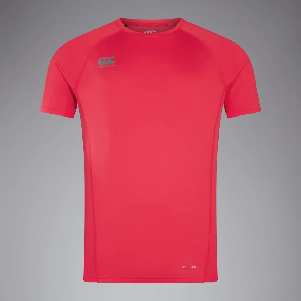 canterbury-small-logo-superlight-tee-uomo-rosso image 1