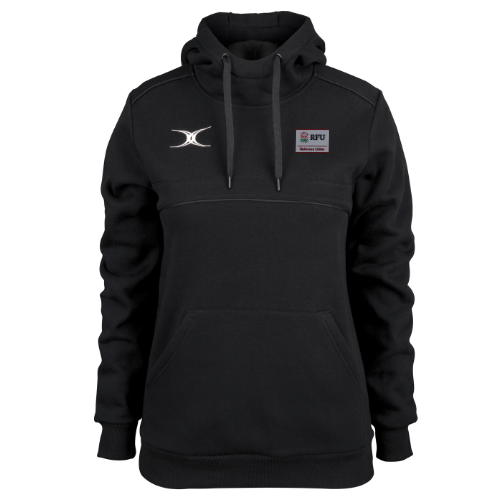 gilbert-rugby-rfu-referees-union-photon-felpa-hoodie-donna-nero image 1