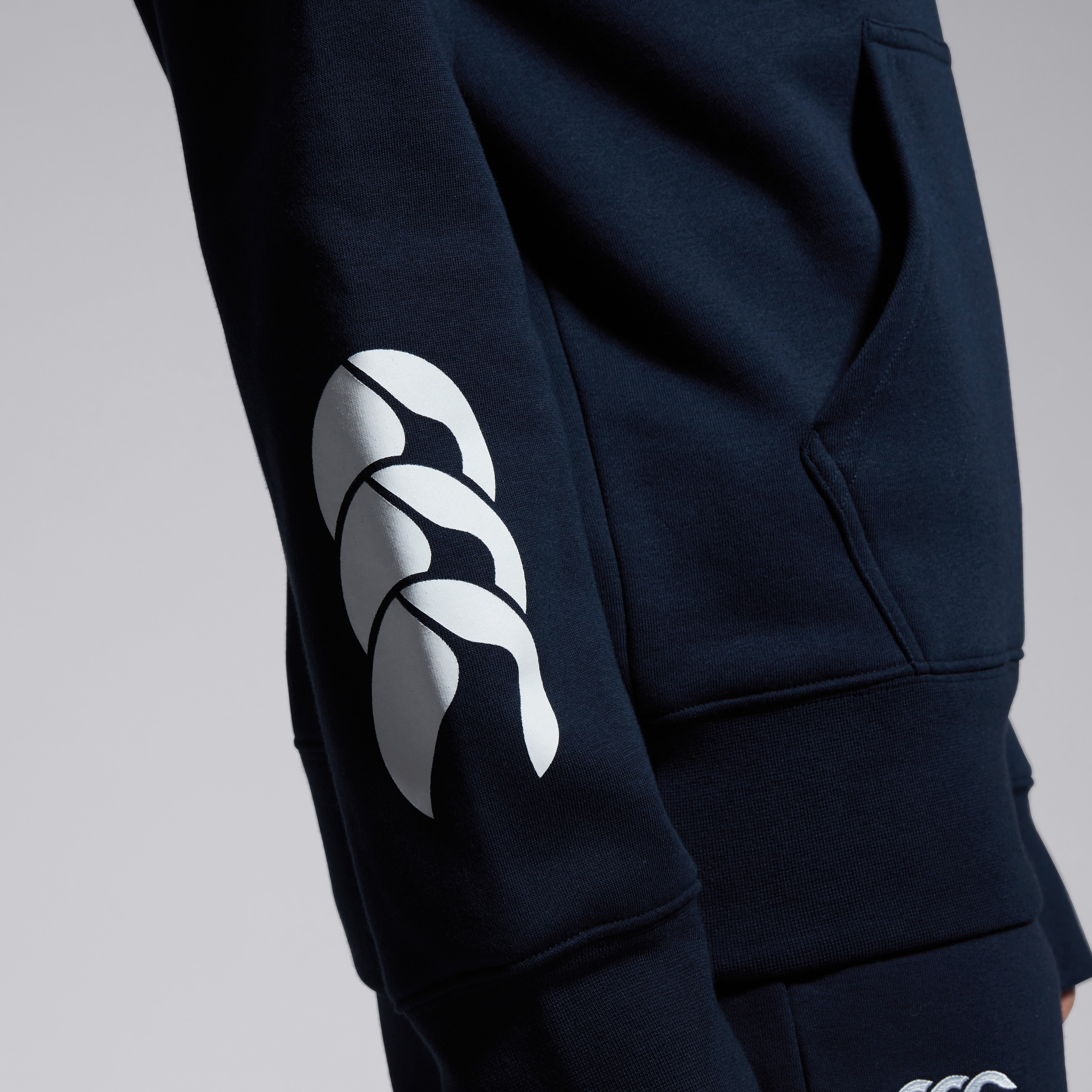 canterbury-felpa-con-cappuccio-club-donna-blu-navy image 7